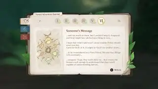 【Genshin Impact V3.0】Someone’s Message Hidden Chapter Forest Adventure Journal Full Completion