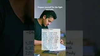After thus schedule nothing can stop you #studymotivation #study