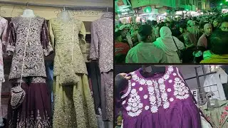 chaand raat vlog🌙 🤲| mitha nagar market vlog | Mahira vlogs | @Indianzaiqa