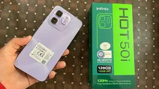 New Infinix Hot 50i Unboxing | 120hz display | 6+128 | Details | Rs 30999