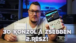 Újabb 30 konzol a zsebben! ANBERNIC RG40XXV Retro Game Console