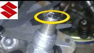 SETELAN CELAH BUSI PERCIKAN API KUAT TENAGA LOYO MOTOR SUZUKI SMASH 110