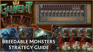 Gwent Strats: Monster Breeding Strategy | Gwent: The Witcher Card Game (Closed Beta)