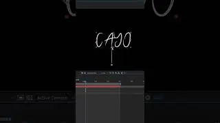 how to make liquid text in After effects 