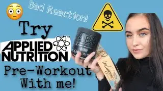 APPLIED NUTRITION PRE-WORKOUT REVIEW! / ALL BLACK EVERYTHING PRE WORKOUT 🏋️‍♀️