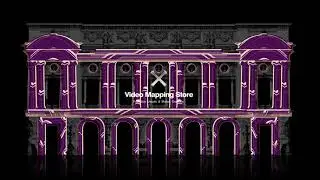 Purple Outlines - Video Mapping Toolkit
