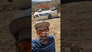 Recovering flipped 4runner