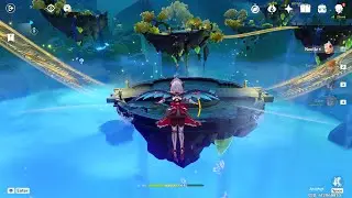 Genshin Impact Quest Shortcut | An Adeptal Summons - Place the blueprints before Cloud Retainer [2k]