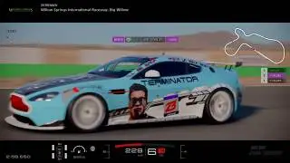 Aston Martin V8 Vantage Gr4 Setup Willow Springs