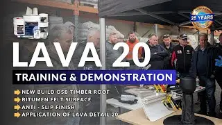 Owl Waterproofing: Training & Demonstration 2024 I OWL Lava 20 System