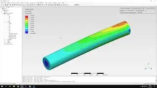 PrePoMax (CalculiX FEA) - Tutorial 8 - Remote load