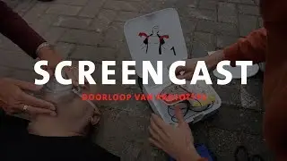 Screencast van interactieve 'reanimatie' video