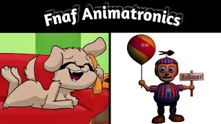 Talking Bella reacts to FNAF ANIMATRONICS Part 6