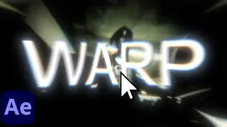 How To Make a Crazy WARP Transition in After Effects (Tutorial)