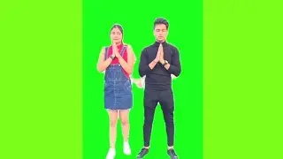 green screen girl video tik tok Girls green screen 