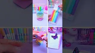 DIY 4 manualidades con papel #shorts #diy #manualidades #youtubeshorts #papel #craft #papercraft
