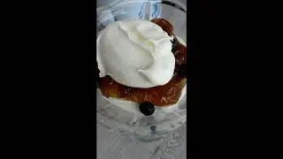 Shorts Quick and easy Greek yogurt dessert recipe #shorts