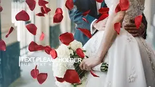 Free Project AE, Wedding Intro | After Effects Templates | Adobe After Effects CC