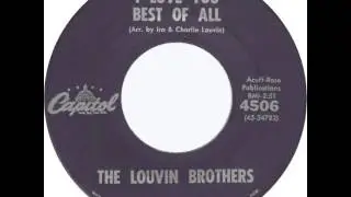 The Louvin Brothers ~ I Love You Best Of All