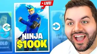 🔴LIVE - NINJA OG FORTNITE $100,000 TOURNAMENT