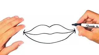 How to draw a Lips Step by Step | Lips Drawing Lesson