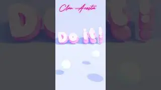 Just Do it! A quick blender animation