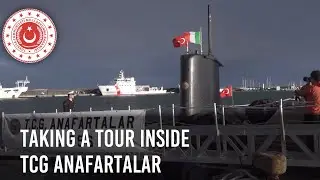 Taking a Tour Inside TCG ANAFARTALAR During Exercise Dynamic Manta