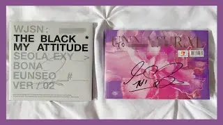 wjsn fansign albums unboxing & photocard sorting ♡̶