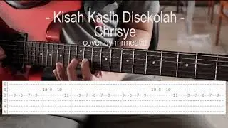 Chrisye - Kisah Kasih Disekolah Instrumental guitar cover & backingtrack + tab