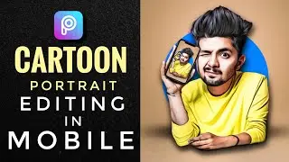 Cartoon Portrait Picsart tutorial | picsart photo editing | ft.NSB pictures
