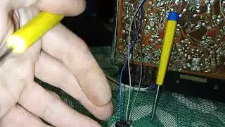 Телевизор Юность Р-603. Подключение внешних видео и аудиоустройств.