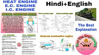 Difference between internal combustion engine and external combustion engine |IC engine|EC engine|