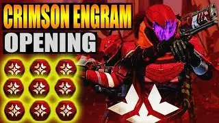 Destiny 2 | Crimson Engram Opening! Crimson Days Exotic Loot