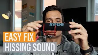 How to fix Rode Videomic Go hissing sound/white noise (EASY) on Canon 200D (Rebel SL2)