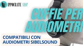 Cuffie Ippocrateshop compatibili con Audiometri Sibelsound