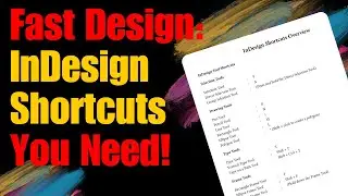 Top 20 InDesign Keyboard Shortcuts You MUST Know – Speed Up Your Workflow!