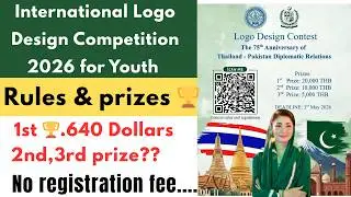 International logo design competition| win 1 lakh 80000