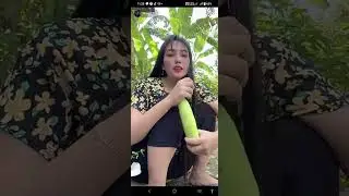 live tiktok cewek cantik mainin Terong bikin halu sampek pengen ngecr*t 💦 