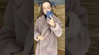 Шуба из искусственного меха