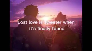 Past Lives by Borns slowed version (Lyrics/ Lyrics Video)