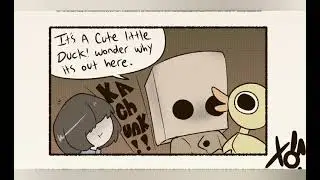Mono's Duck | Little Nightmares 2 Comic Dub | Comic by XObunny