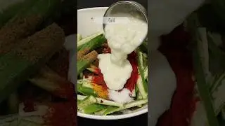Crispy Masala Lady's Finger Fry with Corn Flour #viral #shorts #puviyakitchen