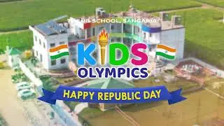 🏅✨ Kids Olympics - The JB School, Sangaria | Happy Republic Day 2025 | Little Champions, Big Dreams
