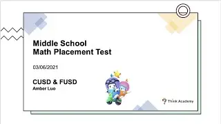 Middle School Math Course Progressions and Placement Process in Cupertino and Fremont District
