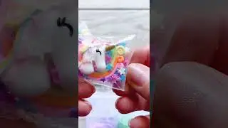 Slime ASMR UNPACKING  🦄🌟🌈