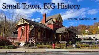 Exploring B&O Railroad History in Sykesville, Maryland - Active & Abandoned Track Tour