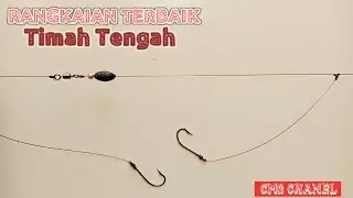 Tutorial Cara Membuat Rangkaian Pancing Dasaran || Bottom fishing