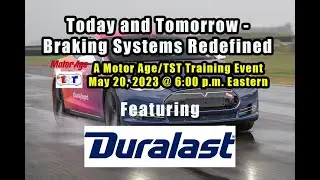 Today and Tomorrow - Braking Systems Redefined