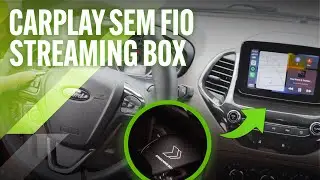 Apple CARPLAY e Android AUTO sem fios na Multimídia Original! Streaming Box Automotiva Faaftech