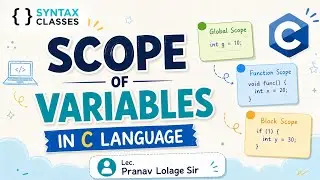 Scope of Variables in C Language | Complete Beginner Guide